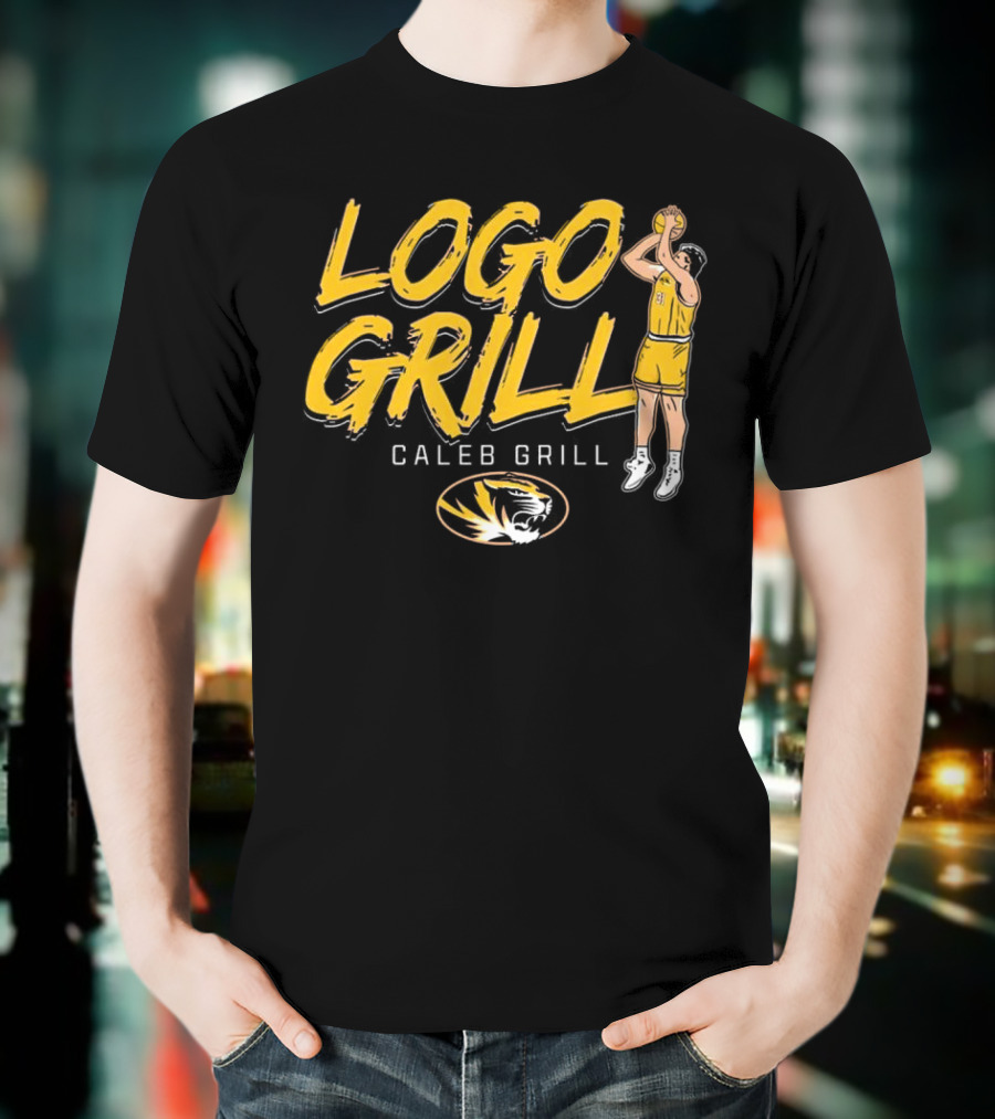 Caleb Grill Logo Grill T-Shirt