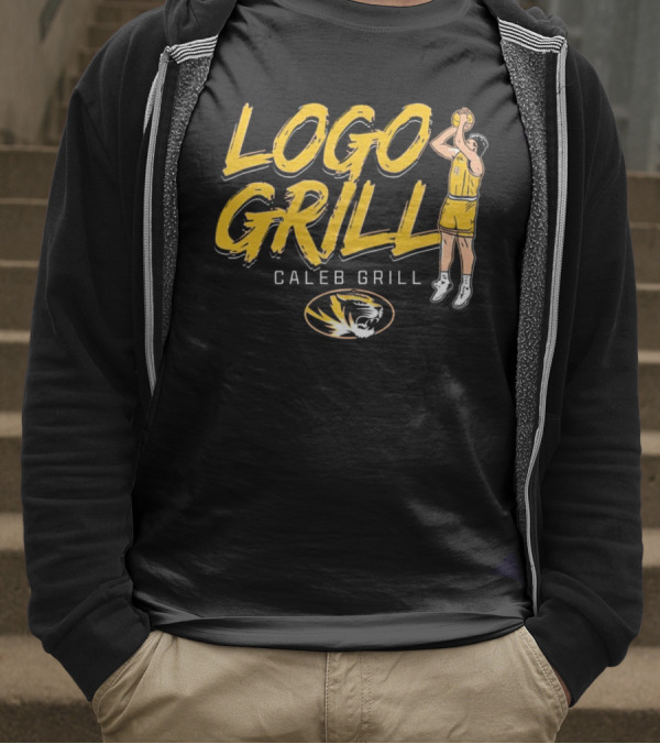 Caleb Grill Logo Grill T-Shirt