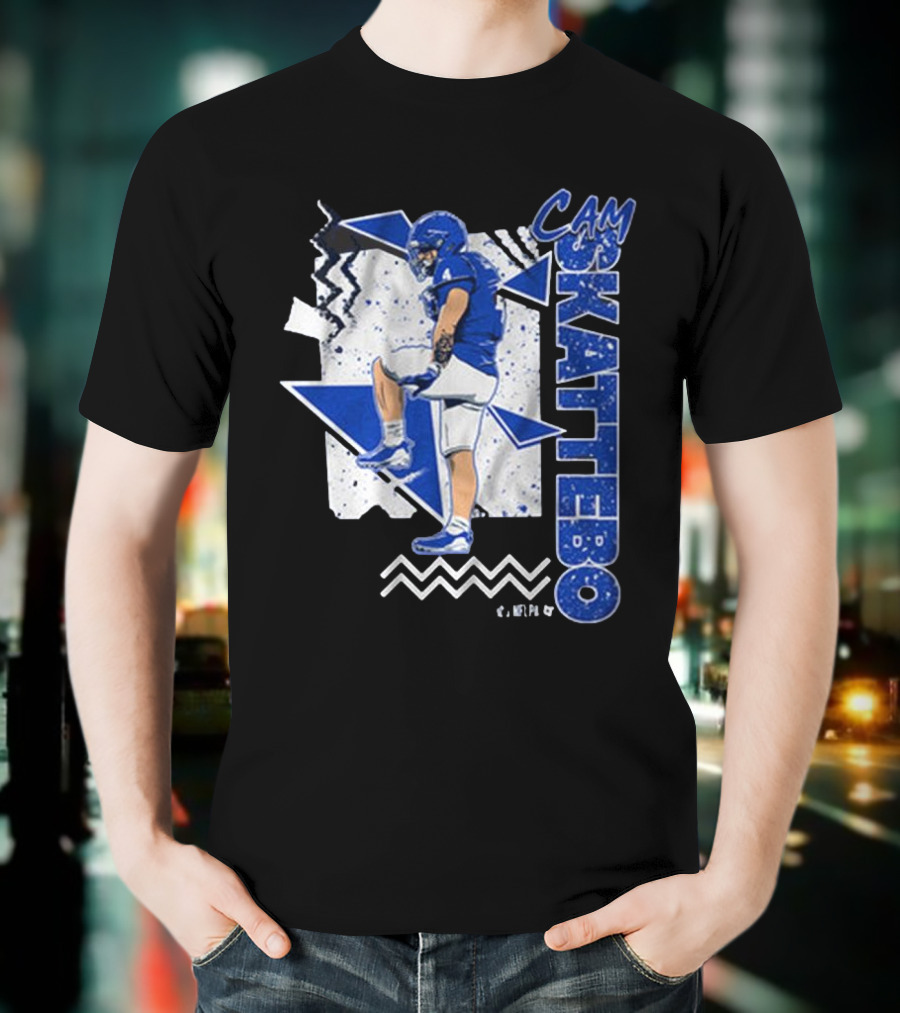 Cam Skattebo New York 90s Style T-Shirt