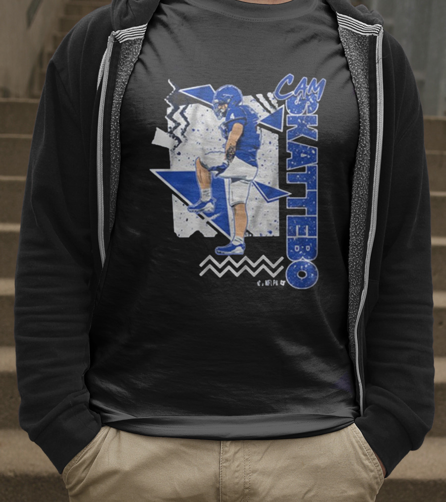 Cam Skattebo New York 90s Style T-Shirt