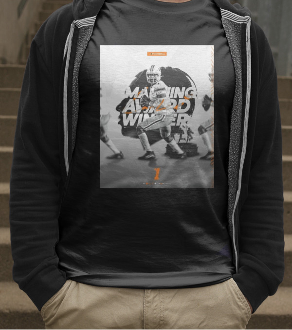 Cameron Ward Is Your Manning Award Winner Miami Hurricanes Football T-Shirt