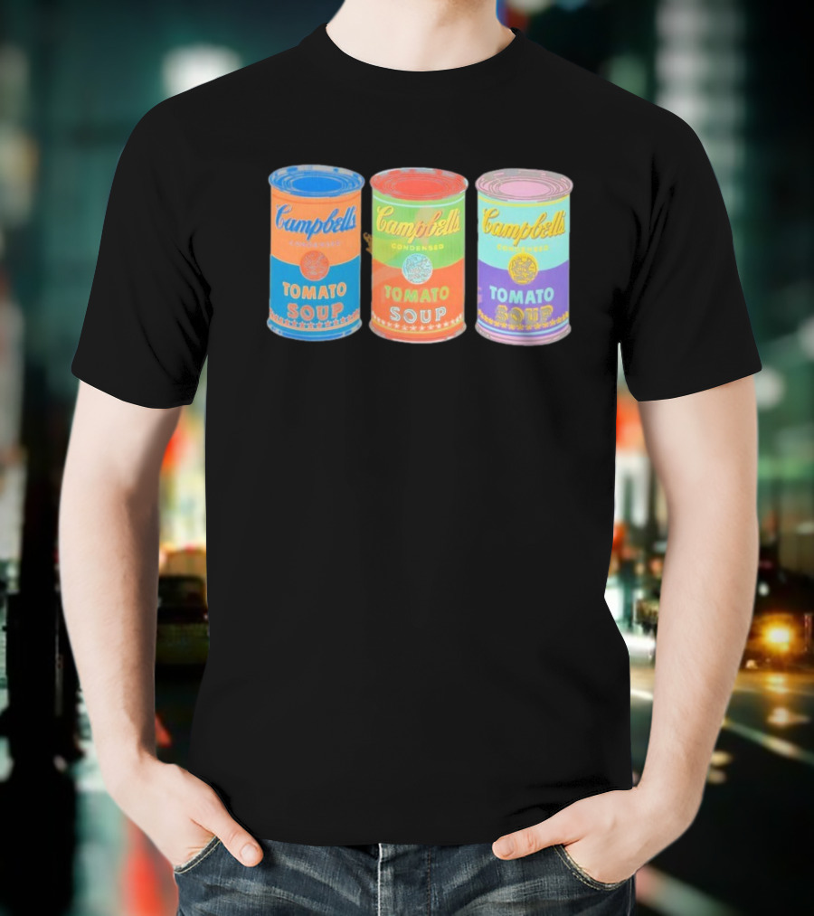 Campbell’s Soup Cans Pop Art Tomato T-Shirt