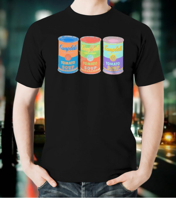 Campbell’s Soup Cans Pop Art Tomato T-Shirt