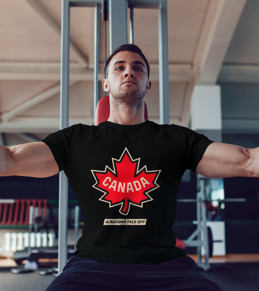 Canada 2025 4 Nations Face Off Vintage T-Shirt