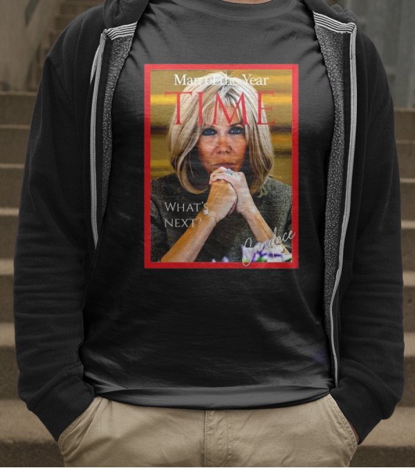 Candace Owens Brigitte Macron Man Of The Year Time T-Shirt