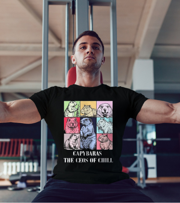 Capybaras The CEOS Of Chill T-Shirt