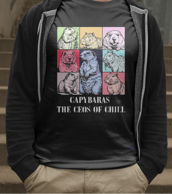 Capybaras The CEOS Of Chill T-Shirt