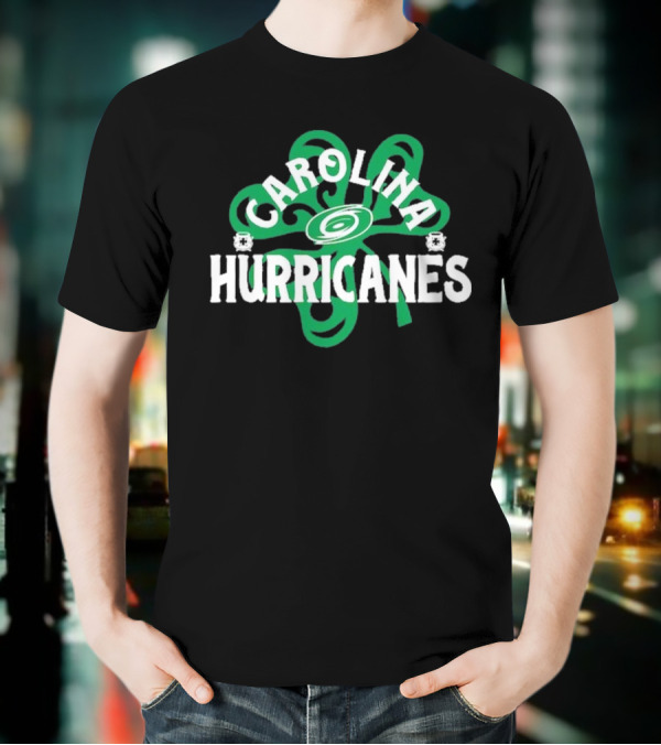 Carolina Hockey St. Patrick’s Day Richmond Shamrock T-Shirt