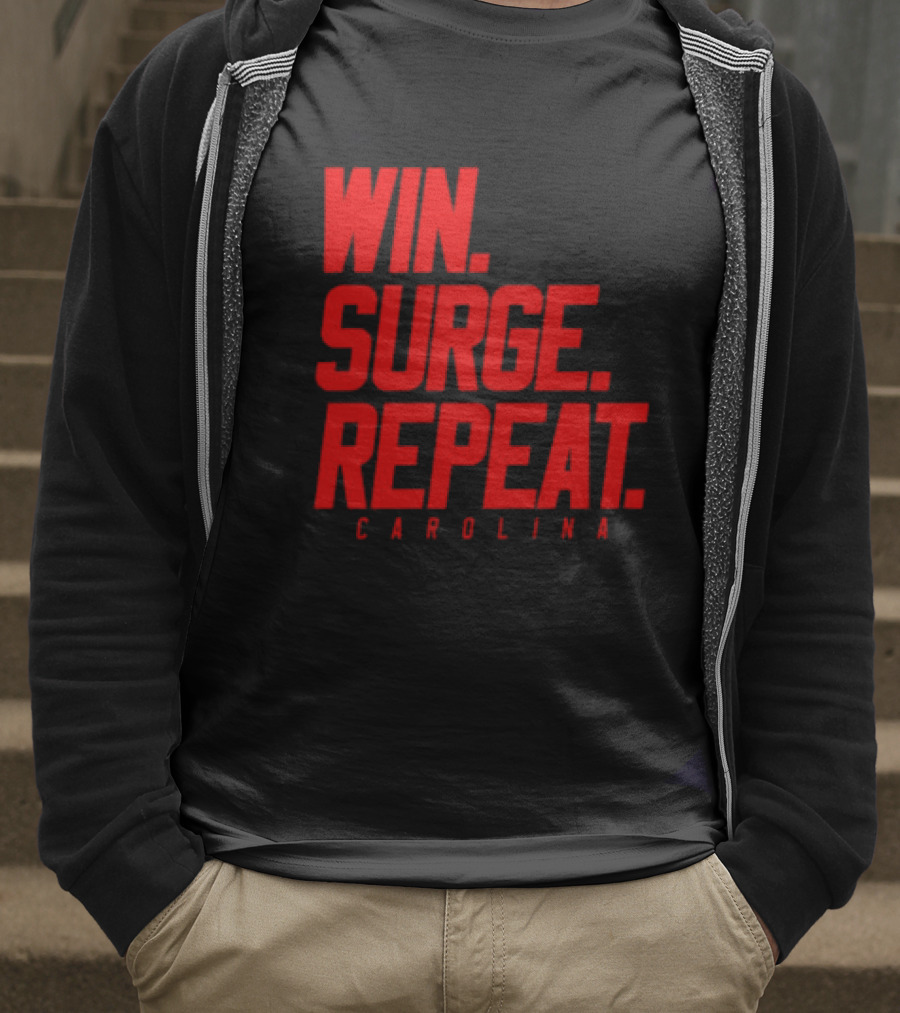 Carolina Hurricanes Win Surge Repeat T-Shirt