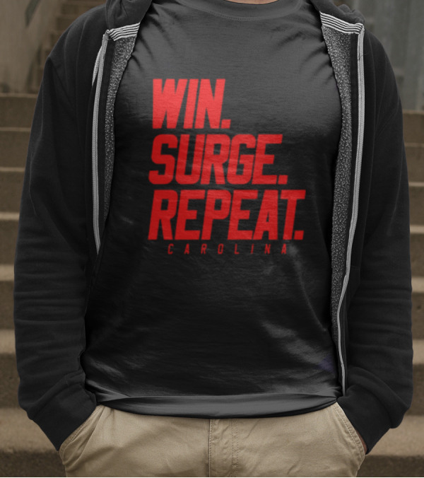 Carolina Hurricanes Win Surge Repeat T-Shirt