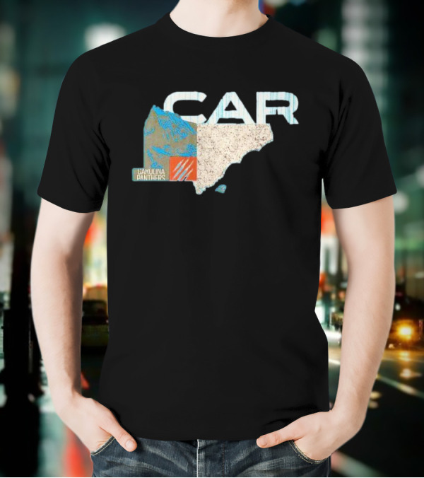 Carolina Panthers 2025 NFL Draft Cluster T-Shirt