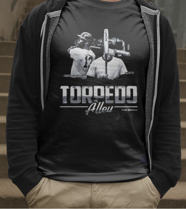 Chisholm Jr Volpe Torpedo Alley The Bronx Yankees T-Shirt