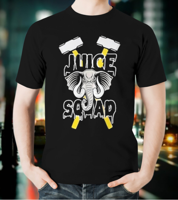 ChrisKapilovic Juice Squad Elephant T-Shirt