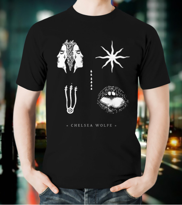 CHELSEA WOLFE Hiss Spun Emblems T-Shirt