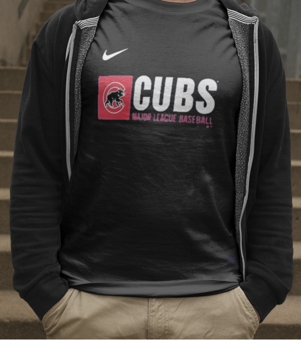 Chicago Cubs Team Block Major League Baseball T-Shirt
