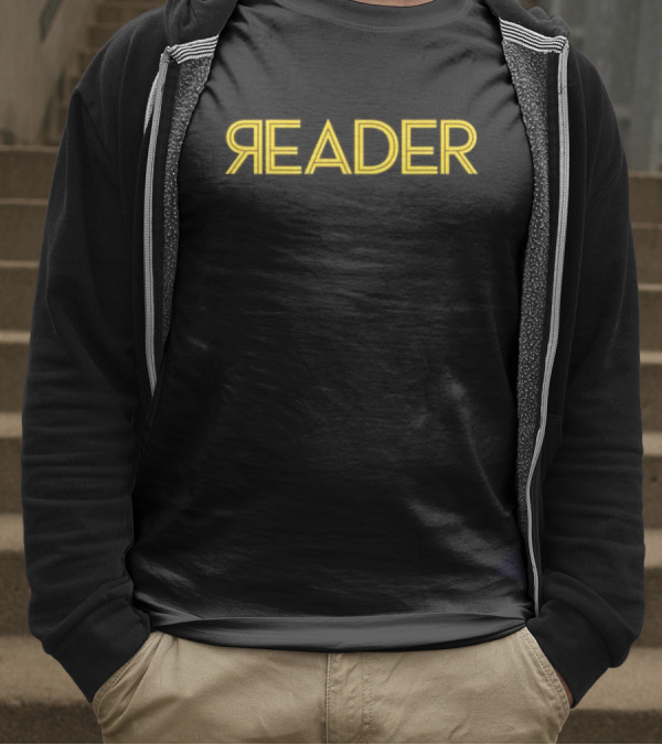 Chicago Reader Text Logo T-Shirt