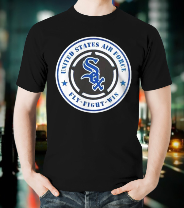Chicago White Sox United States Air Force Fly Fight Win Military Appreciation Night 2025 T-Shirt