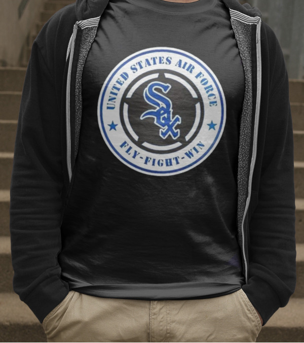 Chicago White Sox United States Air Force Fly Fight Win Military Appreciation Night 2025 T-Shirt