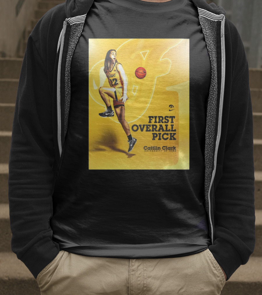 Clark Iowa Hawkeyes Is First Overall Pick To WNBA By Indiana Fever T-Shirt