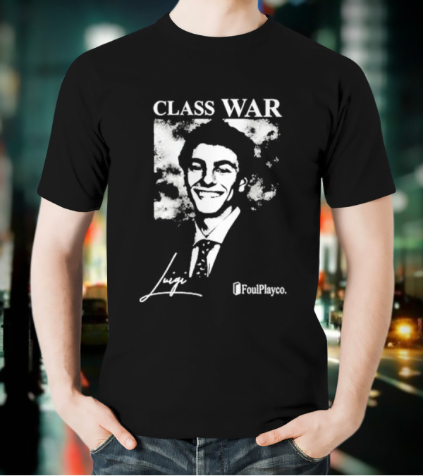 Class War Luigi Foul Play T-Shirt