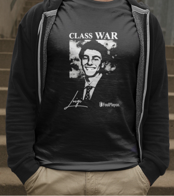 Class War Luigi Foul Play T-Shirt