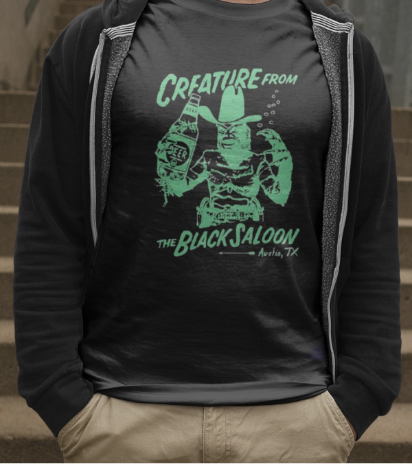Creature From Black Saloon Austin T-Shirt