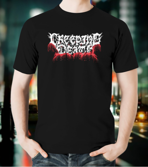 Creeping Death Creeping Death Bloody Tdm Logo T-Shirt