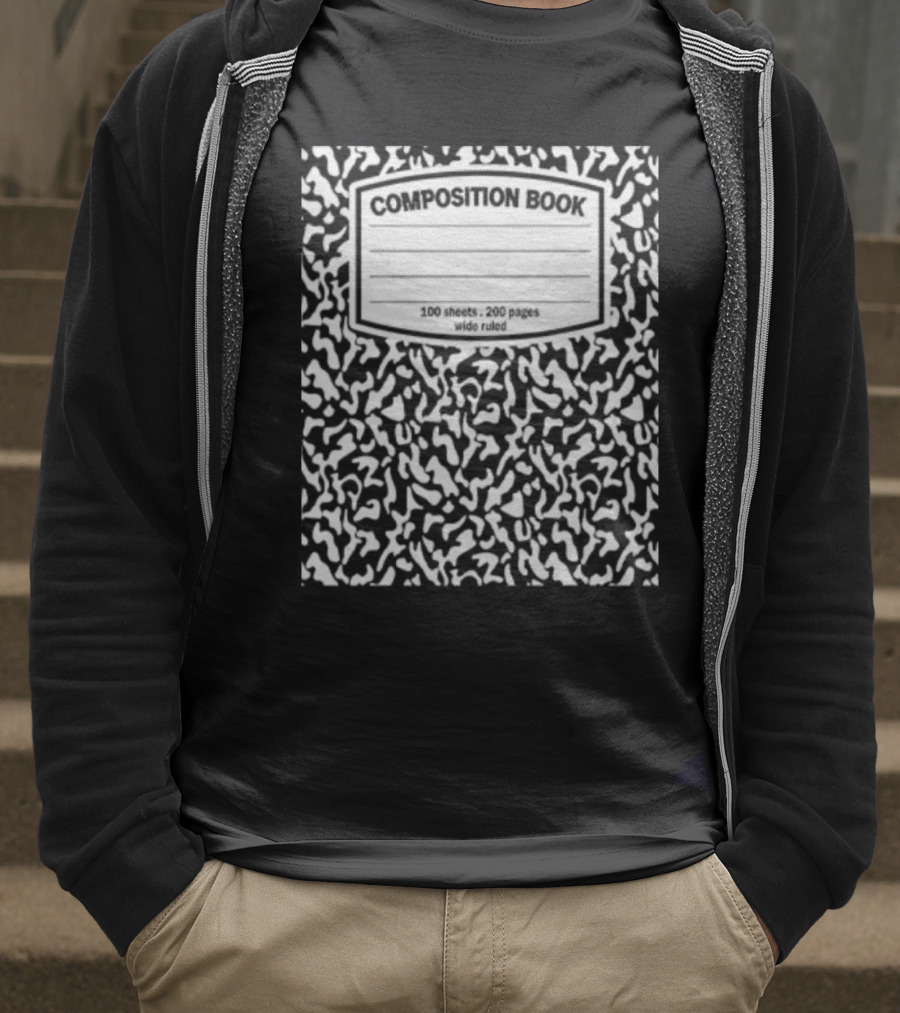 Composition Book Notebook T-Shirt