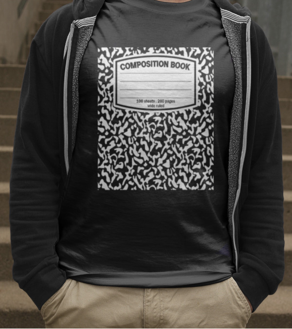 Composition Book Notebook T-Shirt