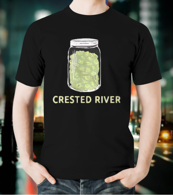 Crested River Jar Of Green Buds T-Shirt