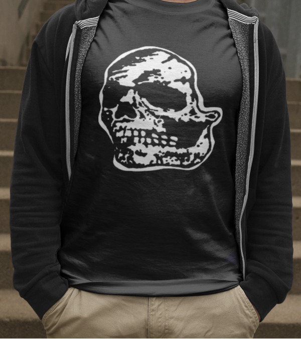 Cnorchid01 Orchid Skull T-Shirt