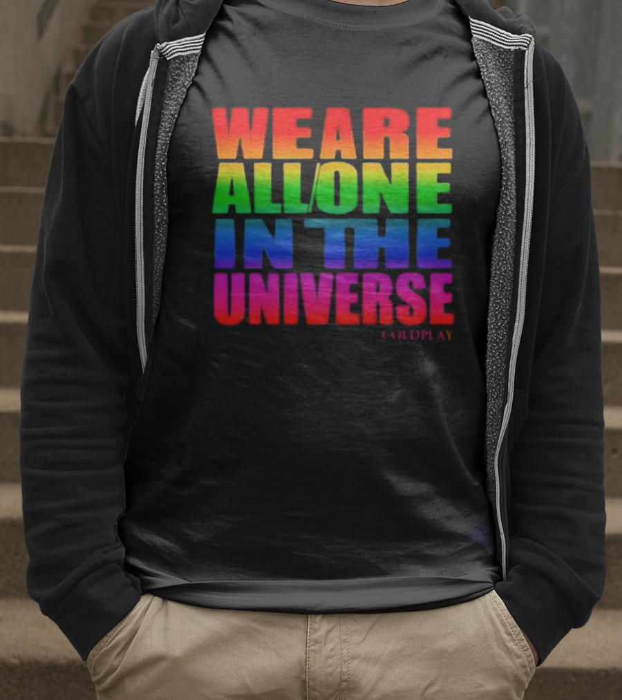Coldplay We Are All One In The Universe T-Shirt