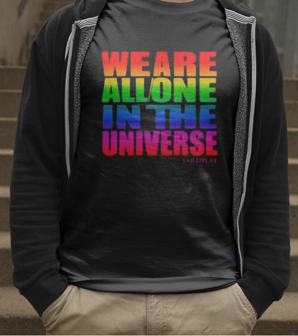 Coldplay We Are All One In The Universe T-Shirt