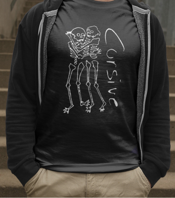 Cursive Bones T-Shirt