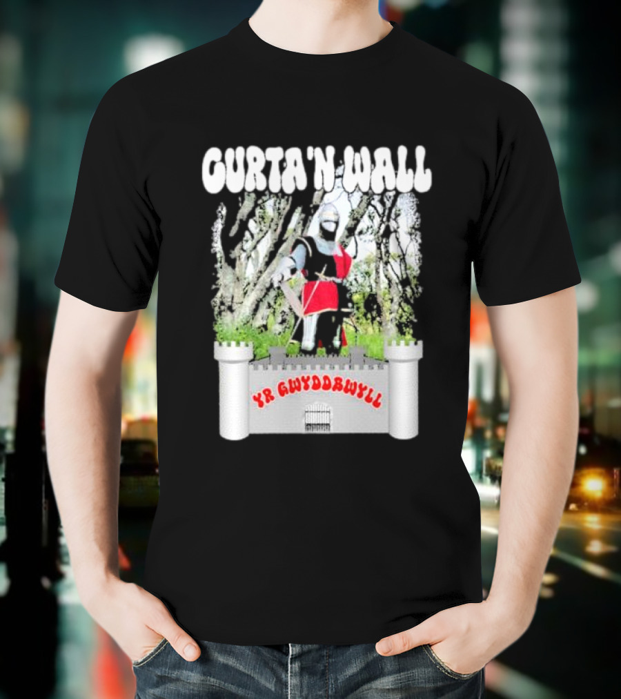 Curta’n Wall Yr Gwyddbwyll Grime Stone Records T-Shirt