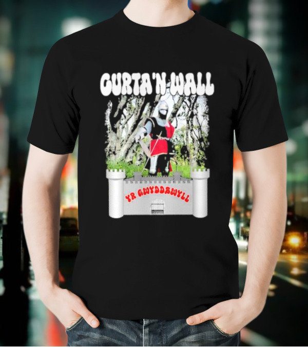 Curta’n Wall Yr Gwyddbwyll Grime Stone Records T-Shirt