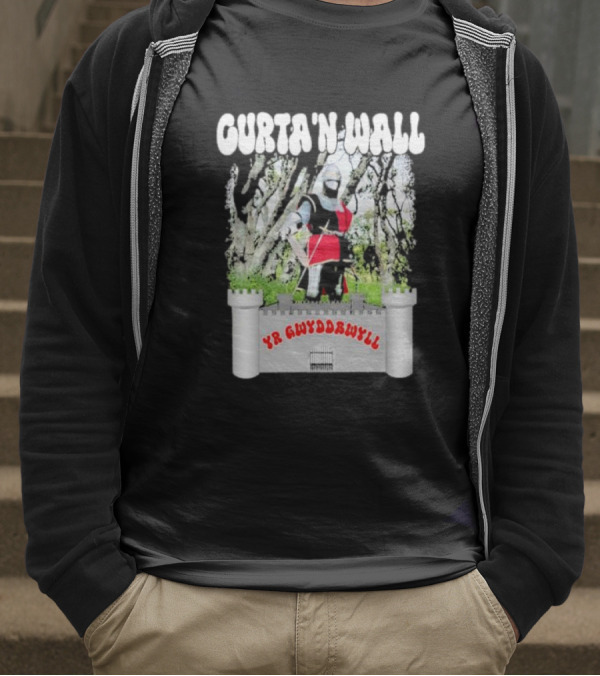 Curta’n Wall Yr Gwyddbwyll Grime Stone Records T-Shirt