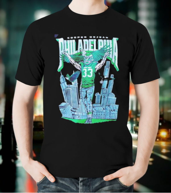 Dark Horse X Cooper Dejean Philadelphia Eagles Skyline T-Shirt
