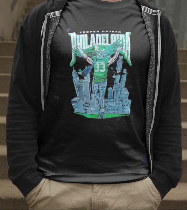 Dark Horse X Cooper Dejean Philadelphia Eagles Skyline T-Shirt