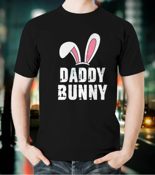 Daddy Bunny Rabbit T-Shirt