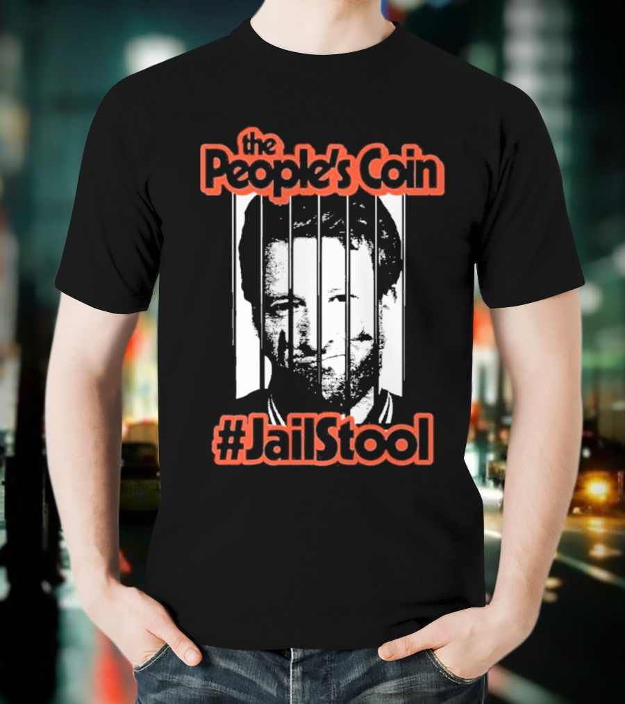 Dave Portnoy The People’s Coin Jail Stool T-Shirt