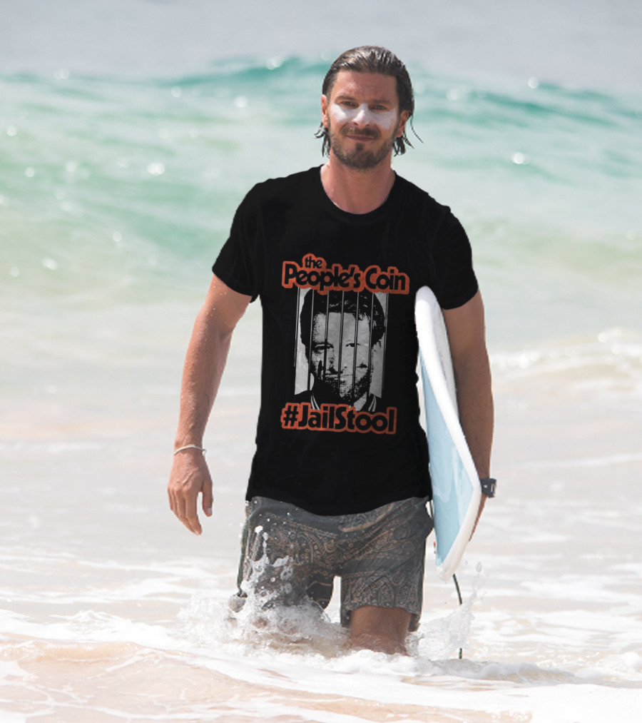 Dave Portnoy The People’s Coin Jail Stool T-Shirt