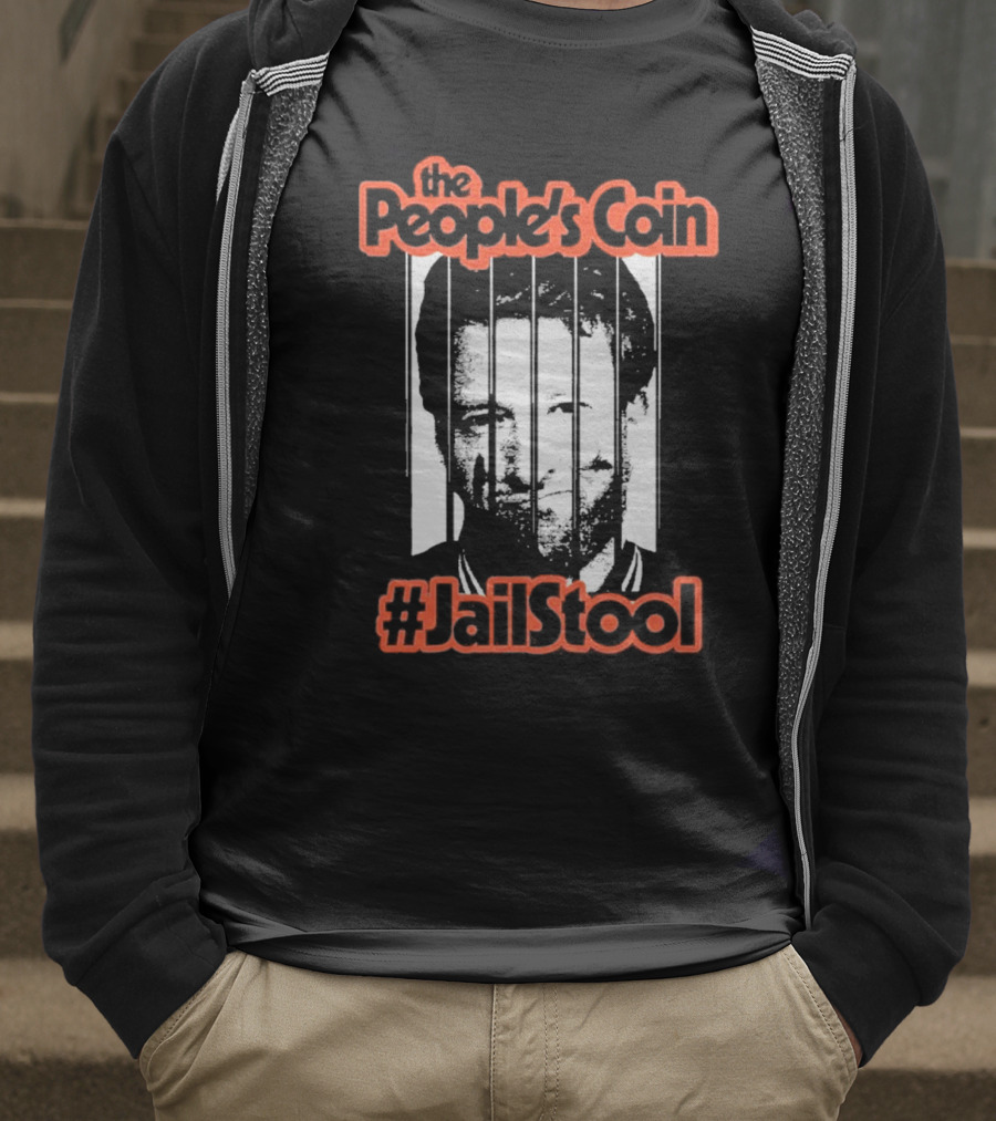 Dave Portnoy The People’s Coin Jail Stool T-Shirt