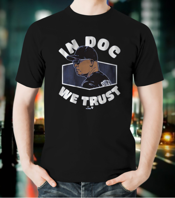Dave Roberts In Doc We Trust Los Angeles Dodgers MLB Baseball Painting T-Shirt