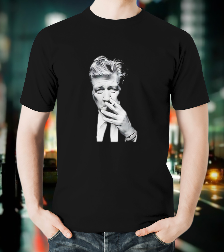 David Lynch Smoking T-Shirt