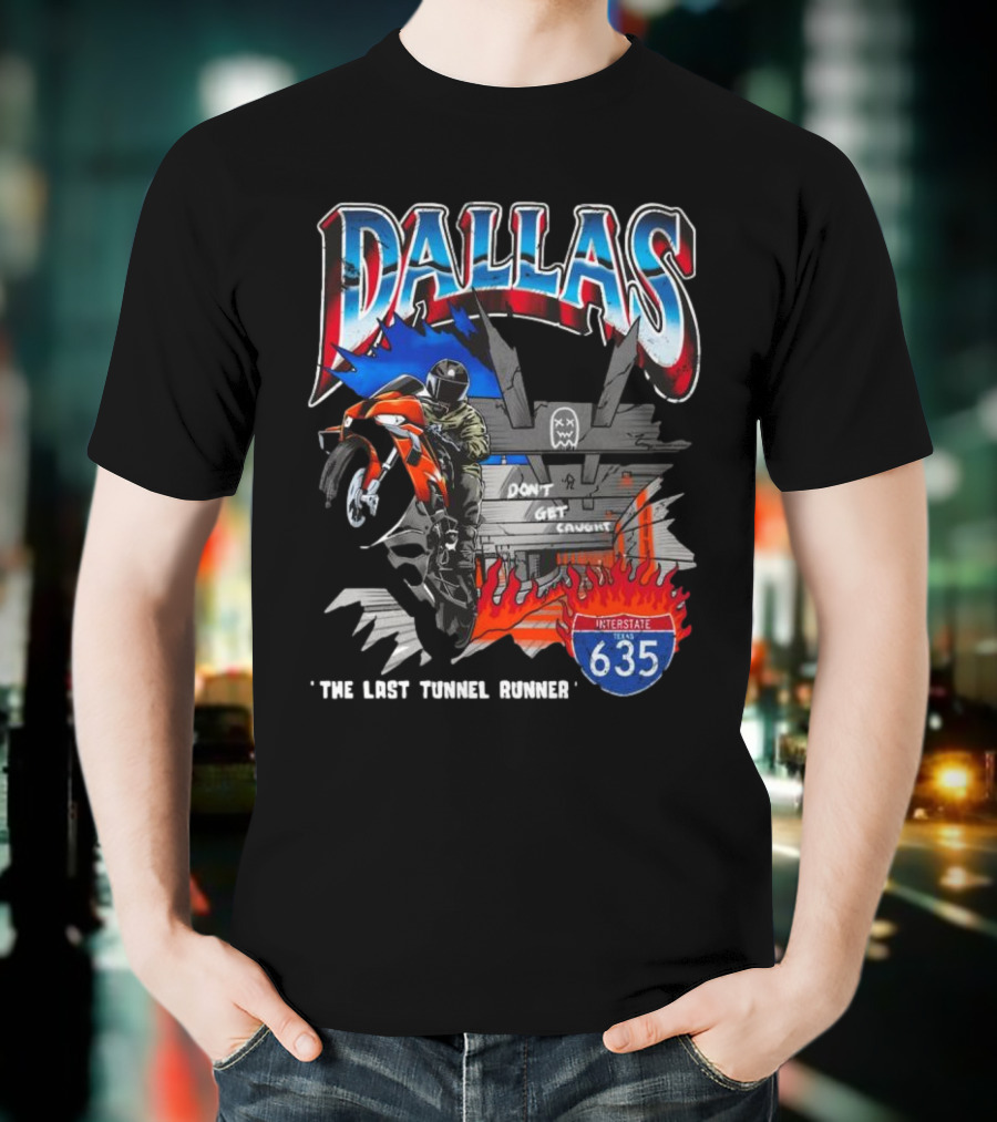 Dallas Ghost Racing The Last Tunnel Runner T-Shirt