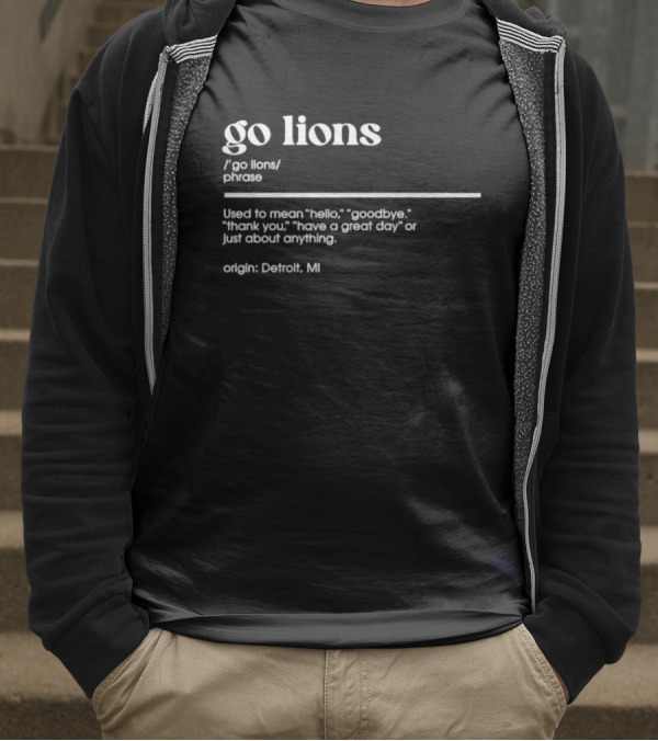 Dan Campbell Go Lions Detroit T-Shirt