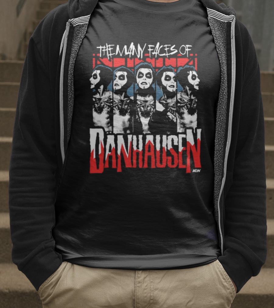 Danhausen – The Many Faces Of Danhausen T-Shirt