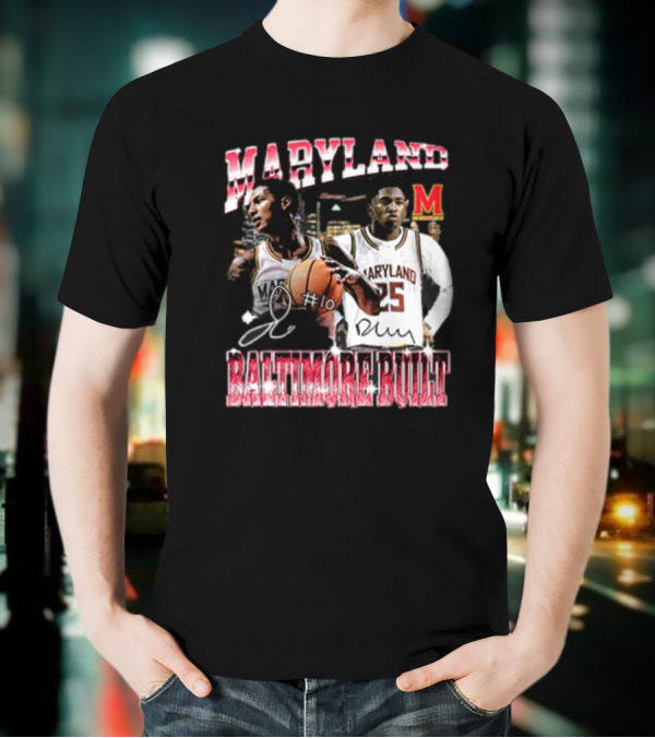 Derik Queen And Julian Reese Baltimore Built T-Shirt