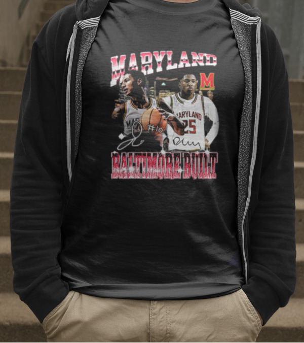 Derik Queen And Julian Reese Baltimore Built T-Shirt